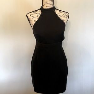 NBD Black mini dress